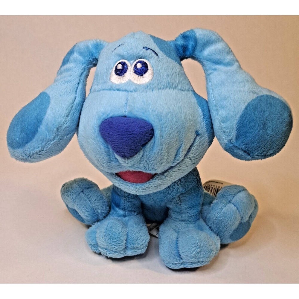 Nickelodeon Blues Clues & You Blue Plush Stuffed Animal Dog Glitter‎ Eyes 2020
